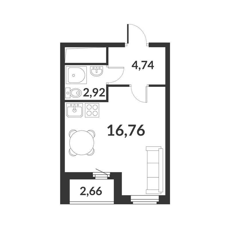 flat