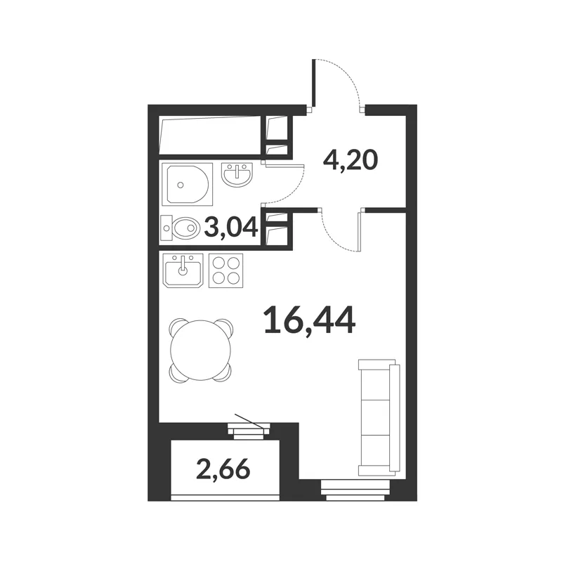 flat